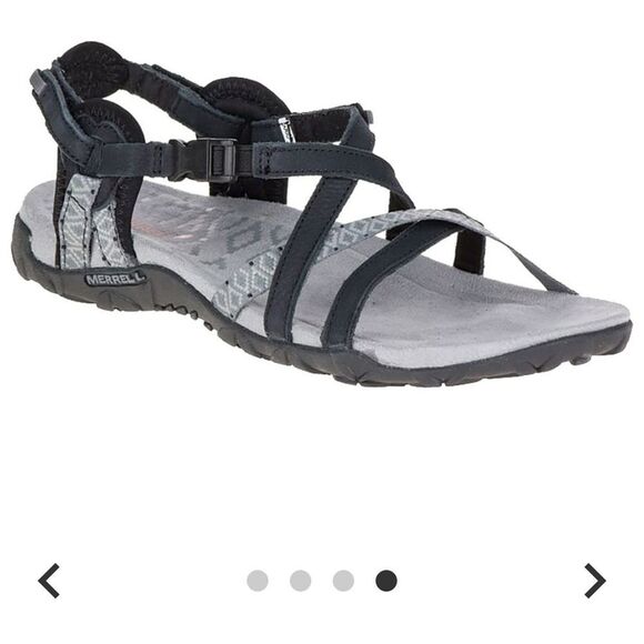 Merrell Terran Lattice II Strappy Outdoor Sandals, Women's Size 6, Brown Tan - Picture 7 of 8